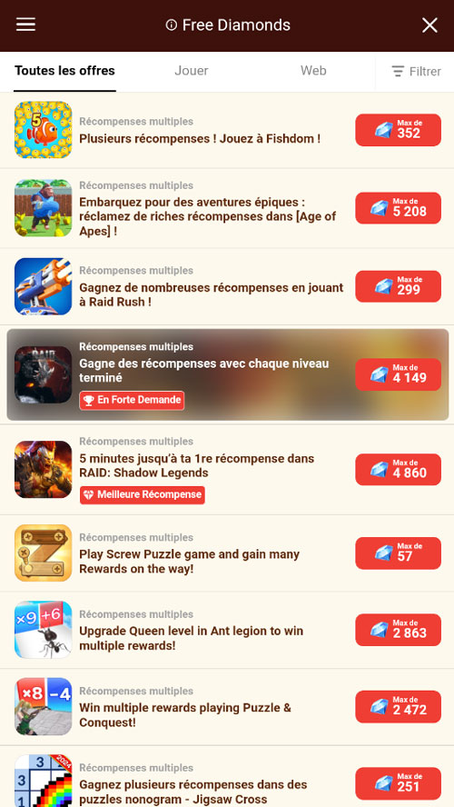 romance jeu