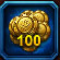 100 jetons