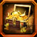 grand coffre viking en or
