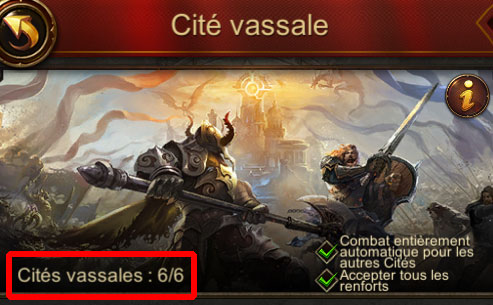 cité vassale nombre