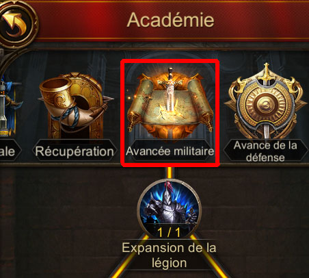 marche académie 2