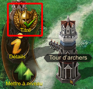 tour d'archer - officier
