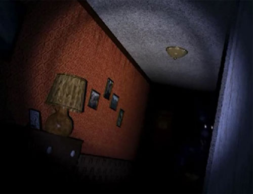 fnaf4 bonnie couloir
