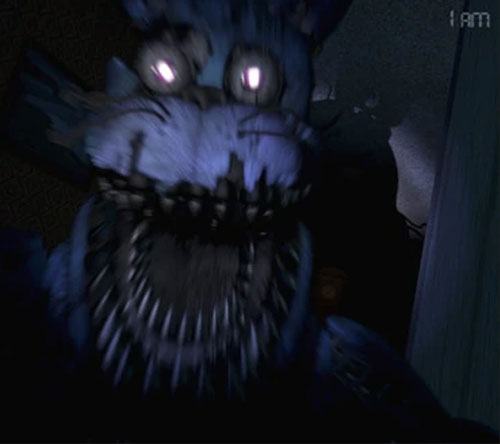 fnaf4 bonnie jumpscare