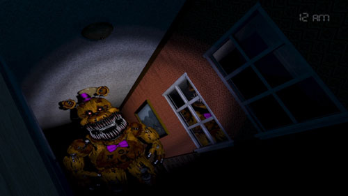 fnaf4 fredbear porte